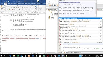Cara Membuat Cari Data Java Mysql Netbeans