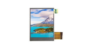 2.4 inch 240x320 Transflective LCD Screen IPS TFT Panel ST7789V 45Pin SPI MCU Sunlight Readable