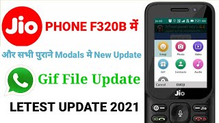 Jio phone whatsapp new gif file update || Jiophone new update today 2021 #TechnicalInstitute