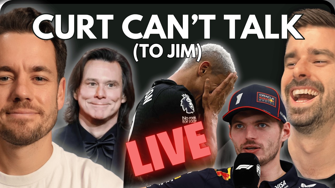 LIVE: F1 is back, Leave Spurs Alone, Where is Jim Carrey? #f1 #epl #football #sports