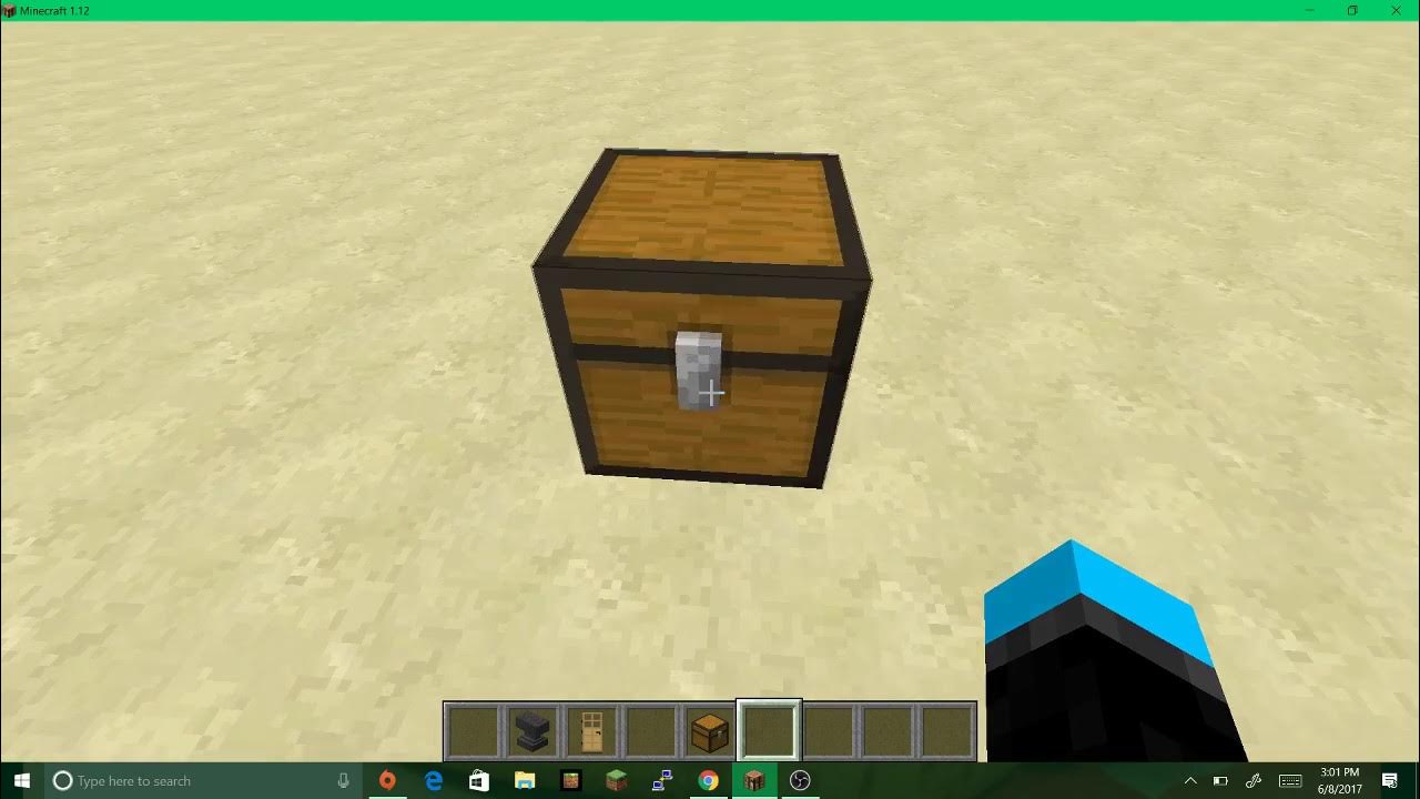 How to lock a chest in Minecraft 1.12! (Better Quality/Audio) YouTube