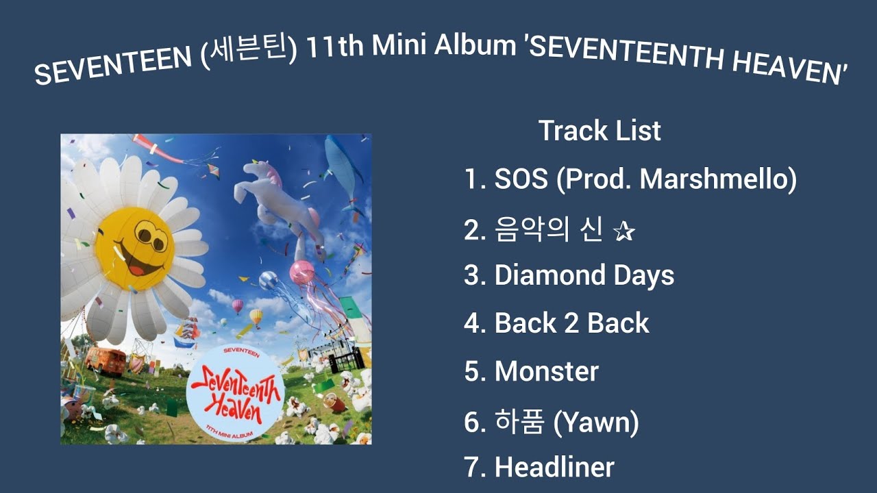 [Full Album] SEVENTEEN (세븐틴) - 'Seventeenth Heaven'
