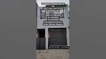 Rolling SHUTTER FOR HOMES #kerala #insightautomations #instagram