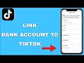 How To Link Bank Account To Tiktok New Method How To Link Bank Account To Tiktok New Method