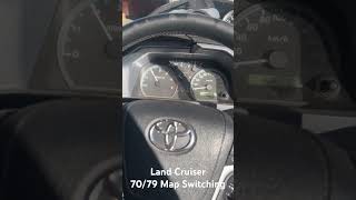Land Cruiser Map Switching Now Available