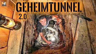 GEHEIMTUNNEL im XXL SHELTER #001| Fluchttunnel unter der Erde bauen | Survival Mattin