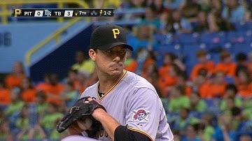 PIT@TB: Morton strikes out career-high 11 batters