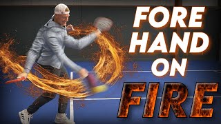 Massive Speed and Spin on your Forehand Drive!! Tennis Secrets Applied to Pickleball