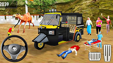 Offroad Tuk Tuk Auto Rickshaw Driving Simulator - Tuk Tuk Game Android Gameplay