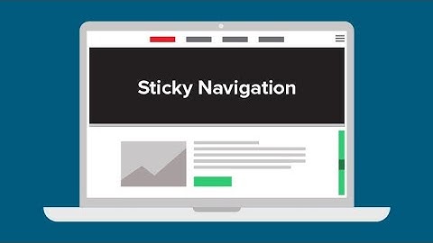 Sticky Navigation Bar HTML-CSS-JS-BOOTSTRAP Fast Easy & simple [No Audio]