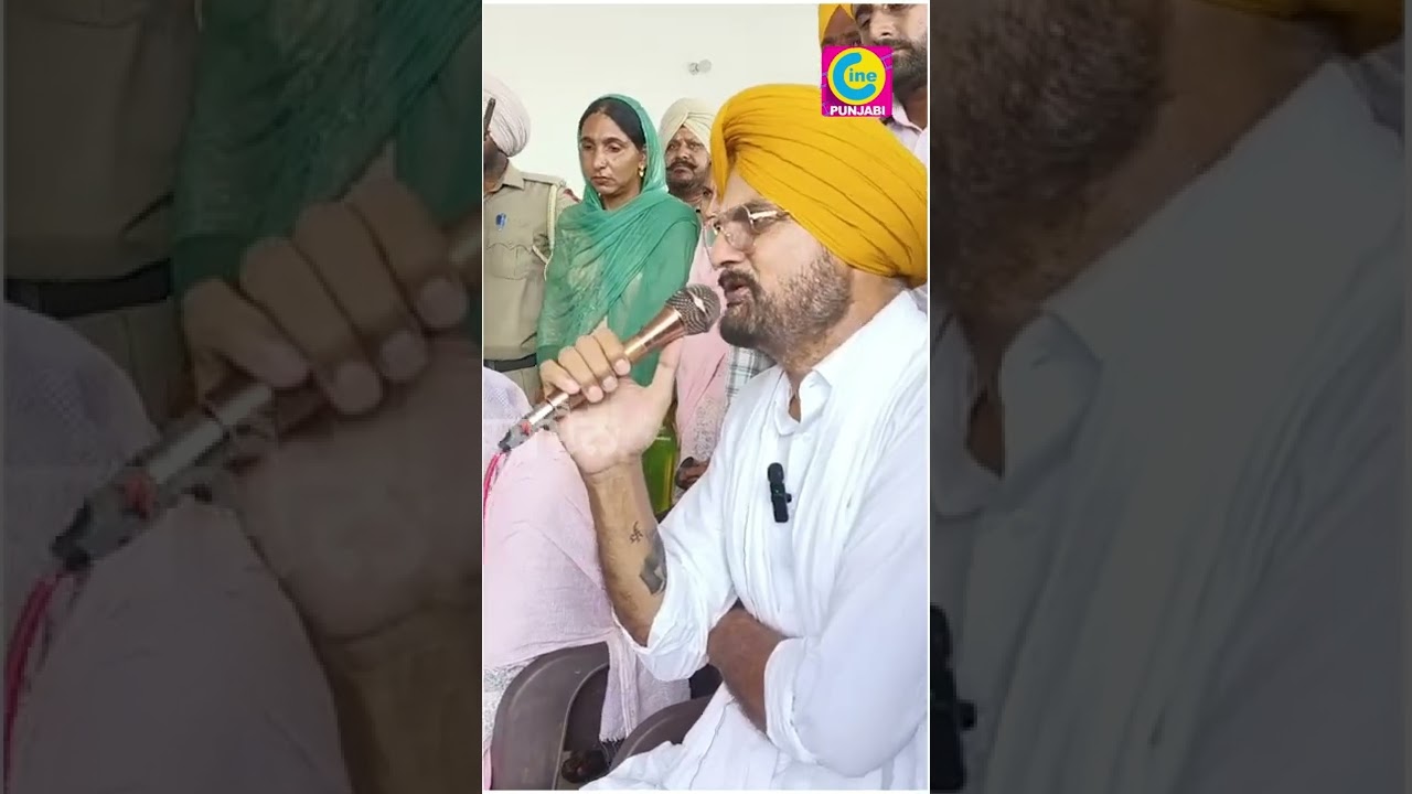 Sidhu Moose Wala Father Balkaur Singh Live Speech – Mother Charan Kaur – Pind Moosa Mansa News