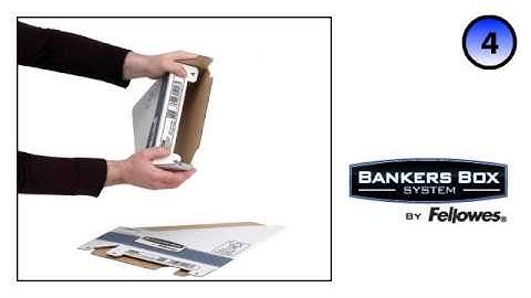 Bankers Box® System Blue Magazine File - Assembly Demo