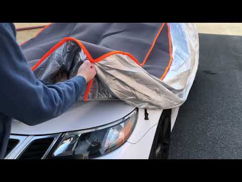 Video: Le coperte proteggeranno l'auto dalla grandine?