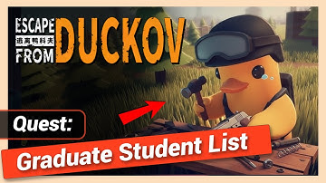 Graduate Student List Quest Guide | Escape From Duckov Walkthrough