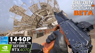 COD Black Ops 6 Beta I RTX 4070 + i5 13500 I 1440p Ultra + DLSS + FG Performance Test