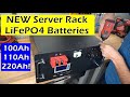 New "Trophy Battery" Lineup: 48V 100Ah/110Ah/220Ah LiFePO4 Server Rack Batteries