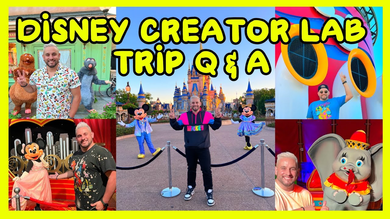 DISNEY CREATORS LAB TRIP Q&A! | WALT DISNEY WORLD | DISNEY CRUISE