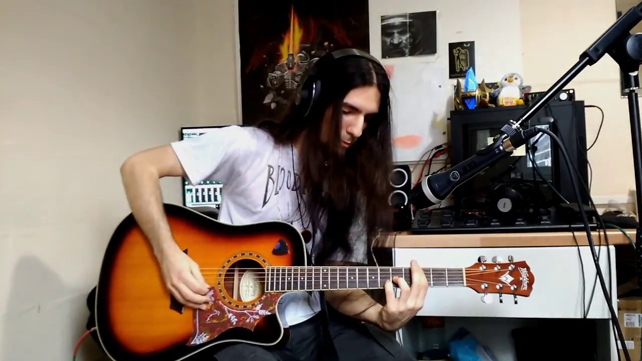 Bullet For My Valentine Tears Don't Fall (Acoustic Guitar Cover