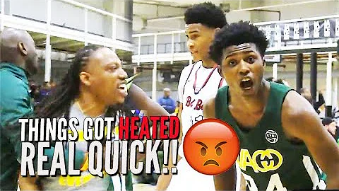 BIGGEST RIVALS FINALLY MEET!! MOST HEATED 16U AAU GAME OF THE YEAR IN OT THRILLER!!