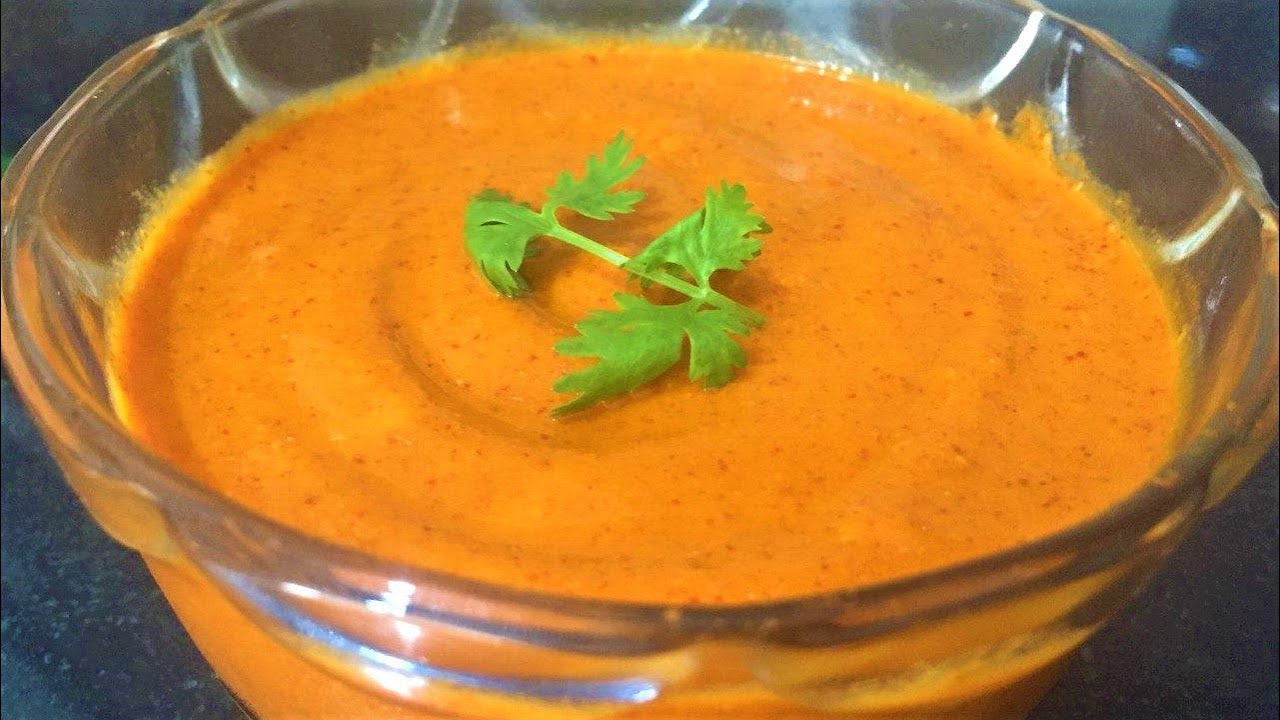 Red Chutneys for Dabeli Recipe I How to make Chutney for dabeli I 