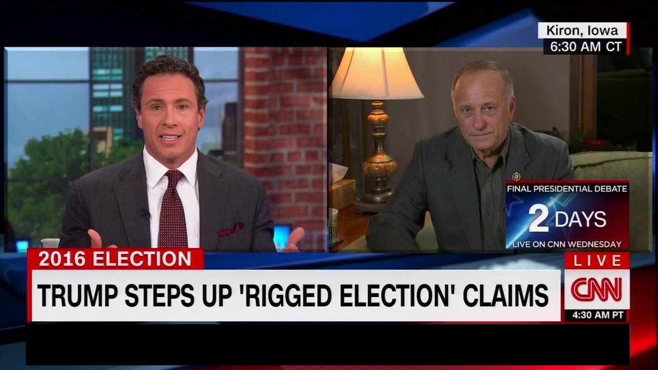 Are Trump's 'Rigged Election' Claims Warranted? - Rep. Steve King