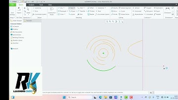 #6-Creo8.0 Arc, Ellipse, and Spline in Sketch