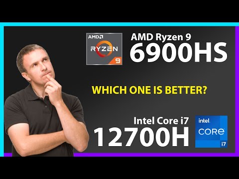 AMD Ryzen 9 6900HS vs INTEL Core i7 12700H Technical Comparison