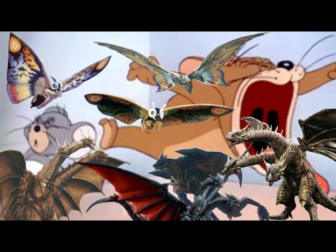 Jerry Roars With Mothra Trilogy Roar 