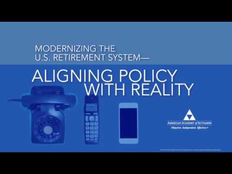 Modernizing the U.S. Retirement System—Aligning Policy With Reality