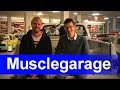 Выставка ретроавтомобилей Musclegarage.