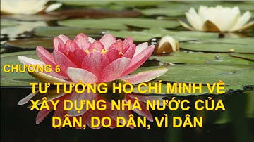[Tư tưởng Hồ Chí Minh] Chương 6. Tư tưởng Hồ Chí Minh về xây dựng nhà nước của dân, do dân, vì dân.