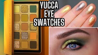 YUCCA palette EYE Swatches &amp; Close ups