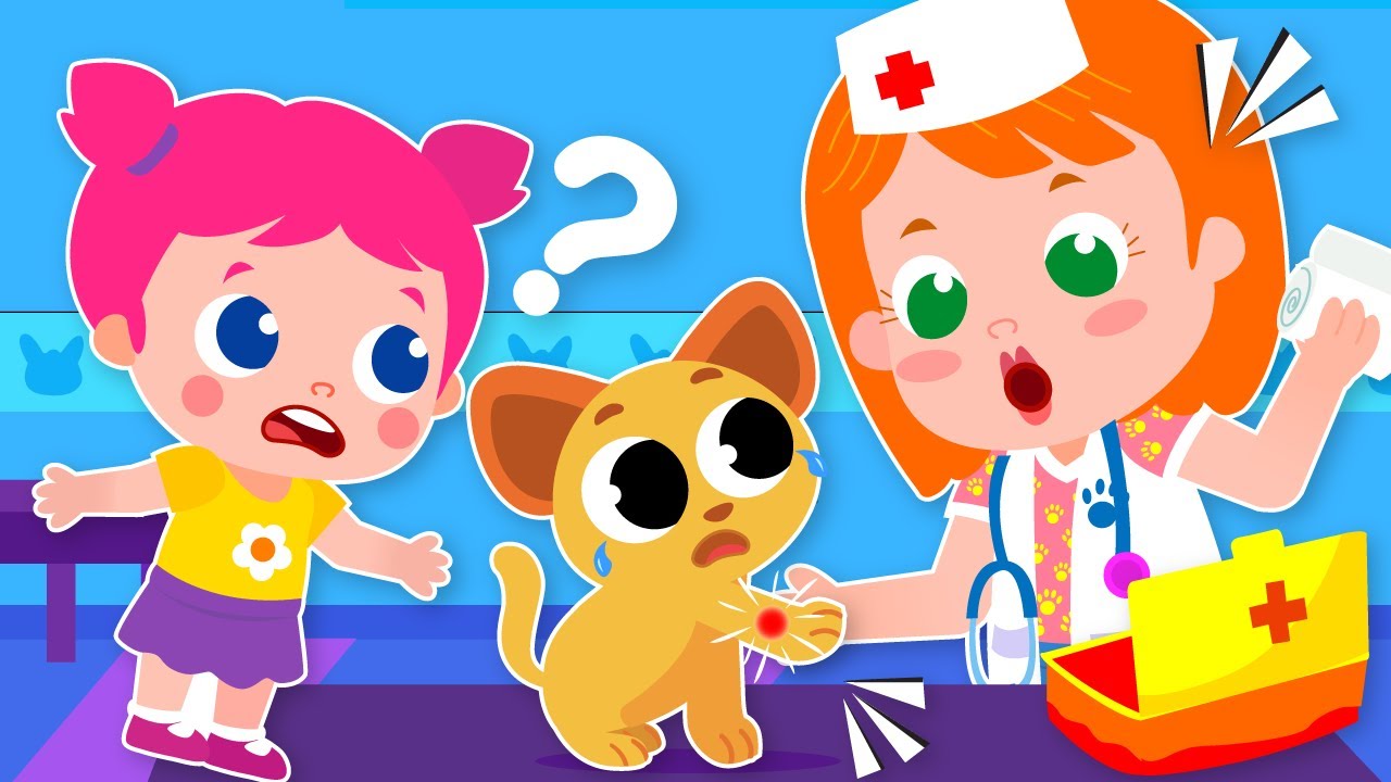 Visiting the Vet | Little Angel - Kids Songs Visiting the Vet | Little Angel - Kids Songs