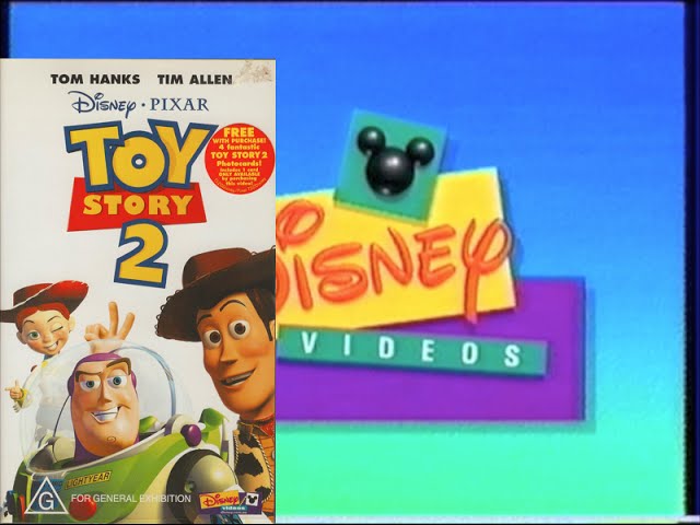 toy story 2 2000 vhs previews