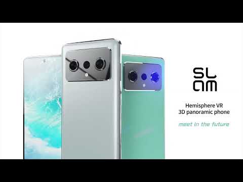 SLAM: world first VR180 3D panoramic 5G smartphone