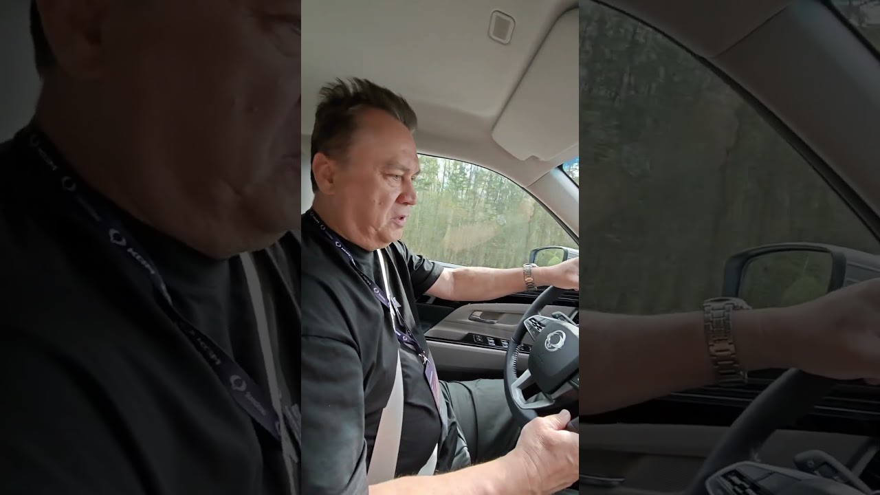 как едет новый корейский кроссовер KGM Korando