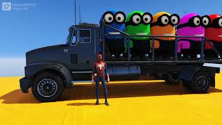 🕷️ Spider-Man Ragdoll Challenge: Batalla de Campeones! #SpiderMan #Minions #Gaming 4111 screenshot 2