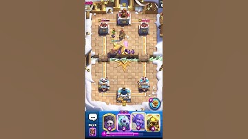 INSANE SNOWBALL PREDICTION TO WIN THE GAME #predictions #comeback #herominipekka #clashroyale