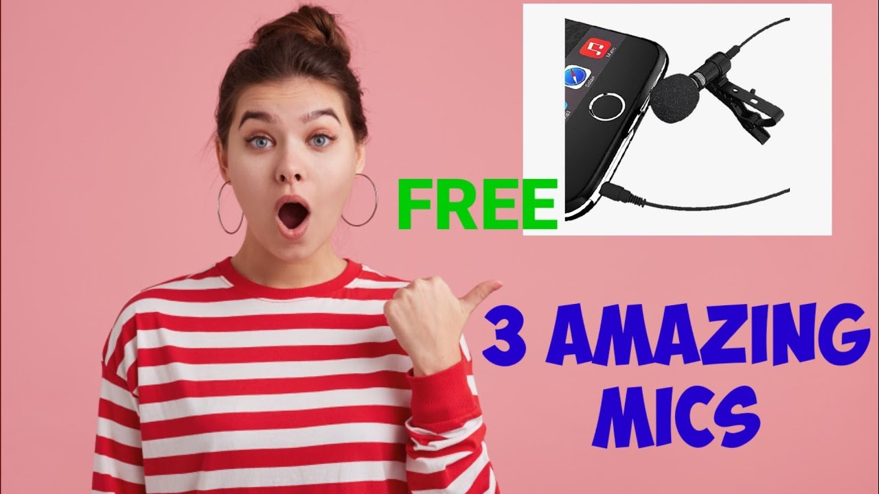 HOW TO MAKE A MIC at HOME FREE🔥🔥🔥 YouTube