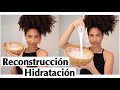 Mascarilla casera 2 en 1 para cabello reseco y débil | RECONSTRUCCIÓN E HIDRATACIÓN