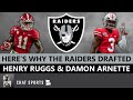 Raiders Rumors & News: Why Henry Ruggs & Damon Arnette Were Drafted + Jon Gruden, Derek Carr Latest