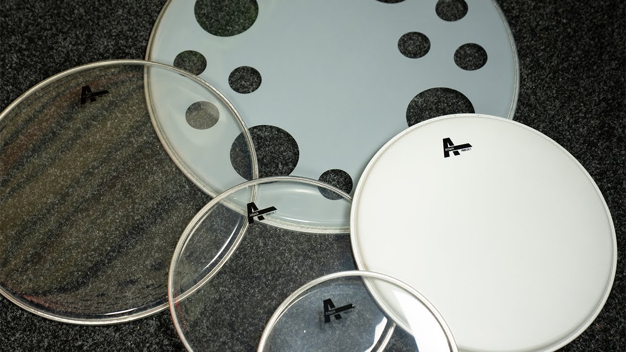 Attack Drumheads Selection // Full Review & Demo...