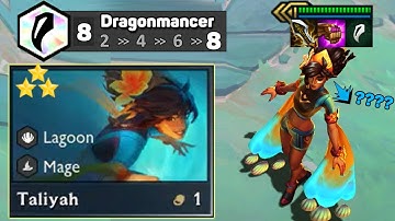 8 Dragonmancer Taliyah Full Crit is BROKEN! TFT Set 7.5