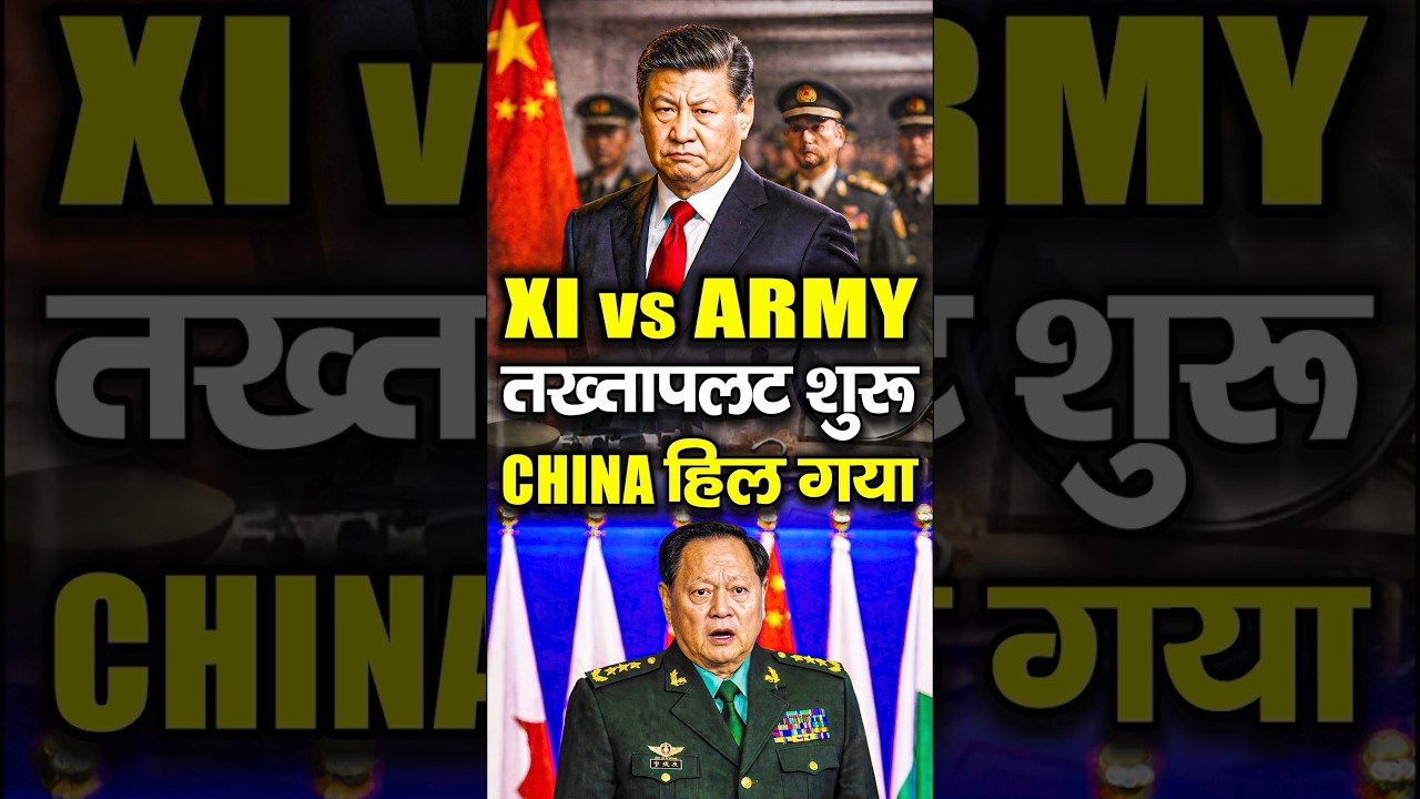CHINA में तक़्तापलट? | XI VS PLA | अंदर का खेल EXPOSED | General Zhang Youxia | China Military  News