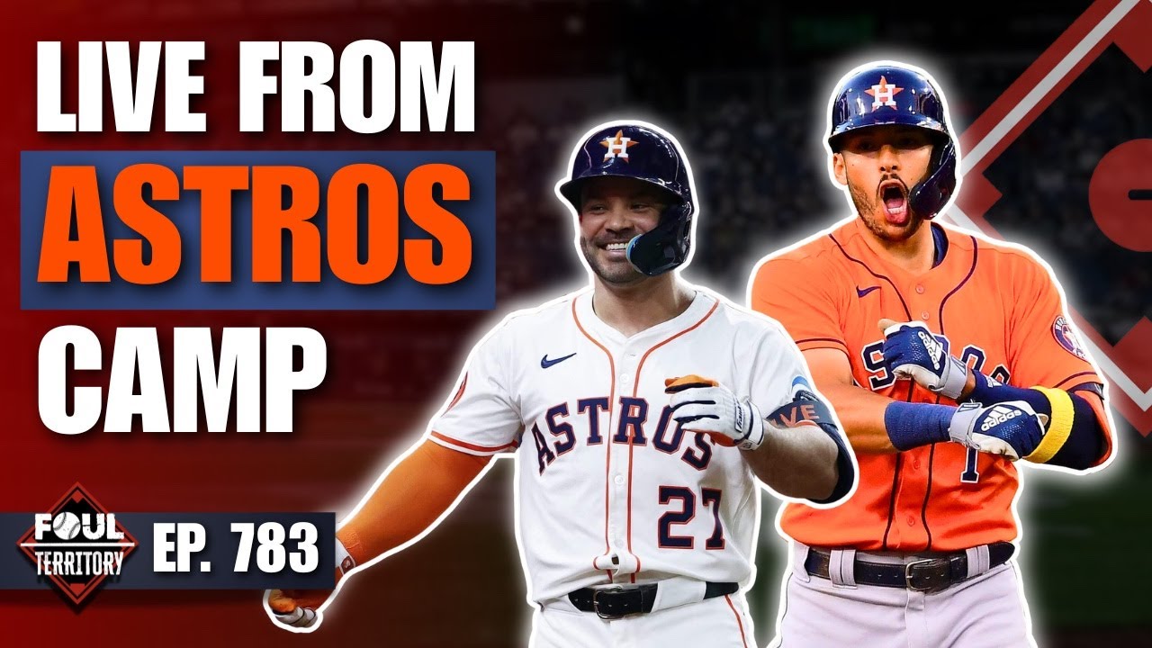 Live From Astros Spring Training! WBC Preview & Reactions | Foul Territory