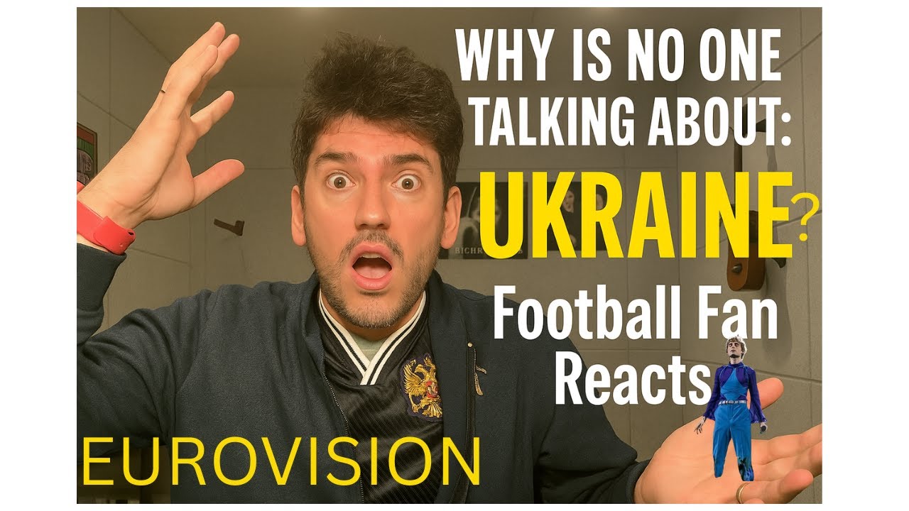 Why Is No One Talking About Ukraine's Eurovision Entry? Football Fan Reacts!🇺🇦⚽️