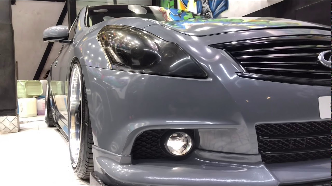 crazy car care fujairah polishing car nissan YouTube