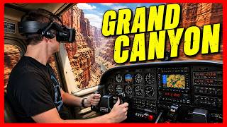 Microsoft Flight Simulator 2024 VR: Grand Canyon Low Altitude Day And Night