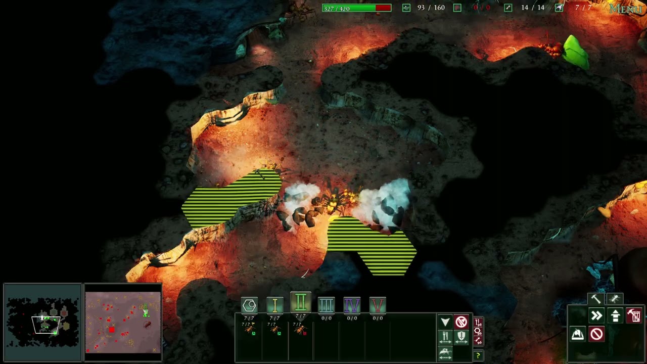 Leafcutter ants vs Army ants!!! Empires of the Undergrowth