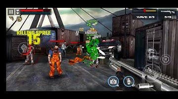 killing zombies to survive #zombiesurvival #zombieland #deadtarget#deadtrigger2highlights